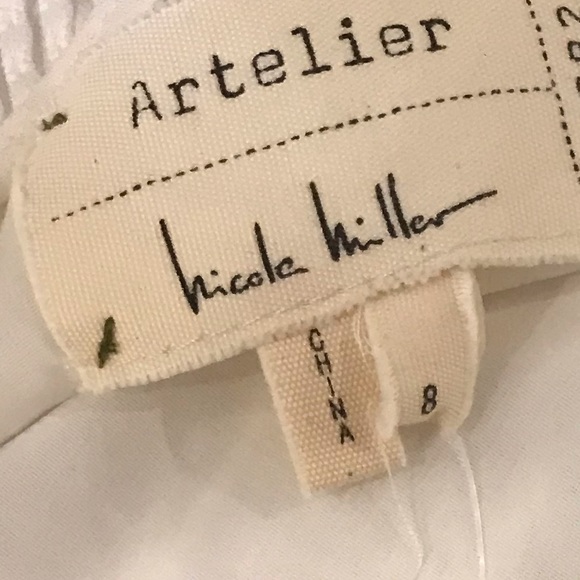 White lace skirt with fringe. - Picture 4 of 4